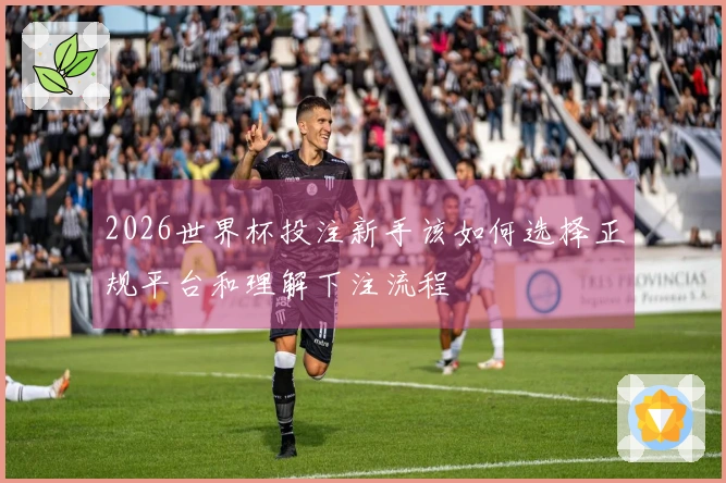 2026世界杯投注新手该如何选择正规平台和理解下注流程