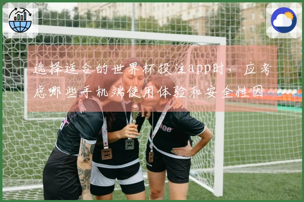 选择适合的世界杯投注app时，应考虑哪些手机端使用体验和安全性因素？